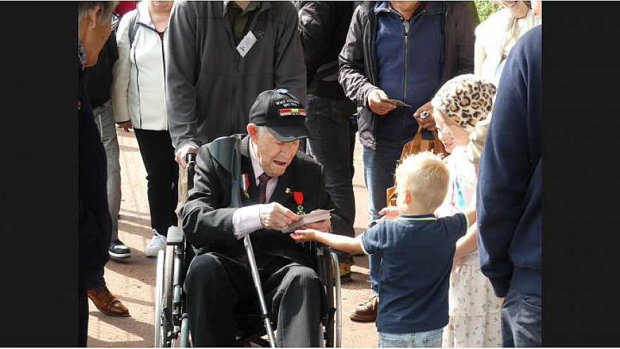 81th D-Day avec Georges Mongenet - WW2 Veteran